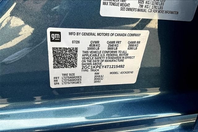2026 Chevrolet Silverado 2500 HD LTZ