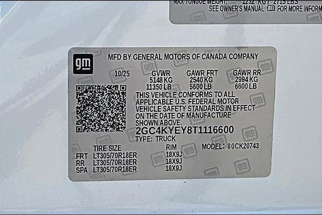 2026 Chevrolet Silverado 2500 HD ZR2