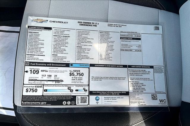 2025 Chevrolet Equinox EV LT