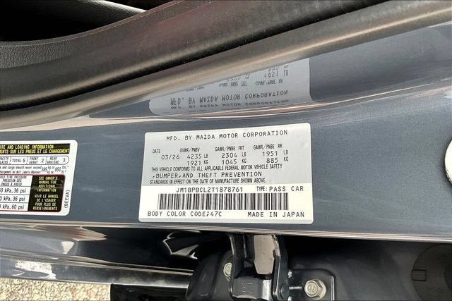 2026 Mazda Mazda3 Sedan 2.5 S Carbon Edition