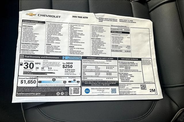 2026 Chevrolet Trax ACTIV