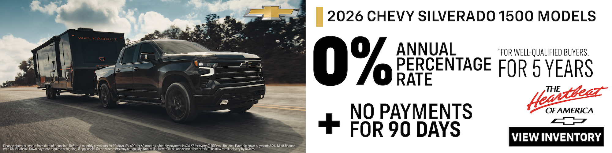 Chevrolet Silverado 1500 Finance Special