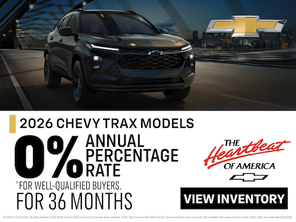 Chevrolet Trax Finance Special