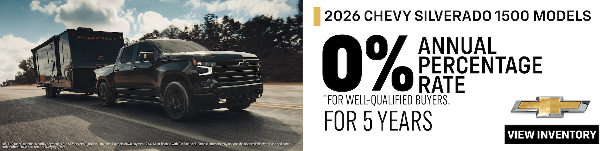 2026 Chevy Silverado Offer