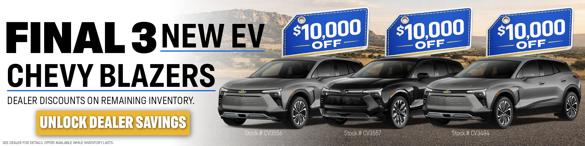 Final 3 New Chevy Blazer EVs