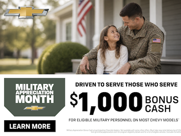 Learn More About Military Appreciation Month