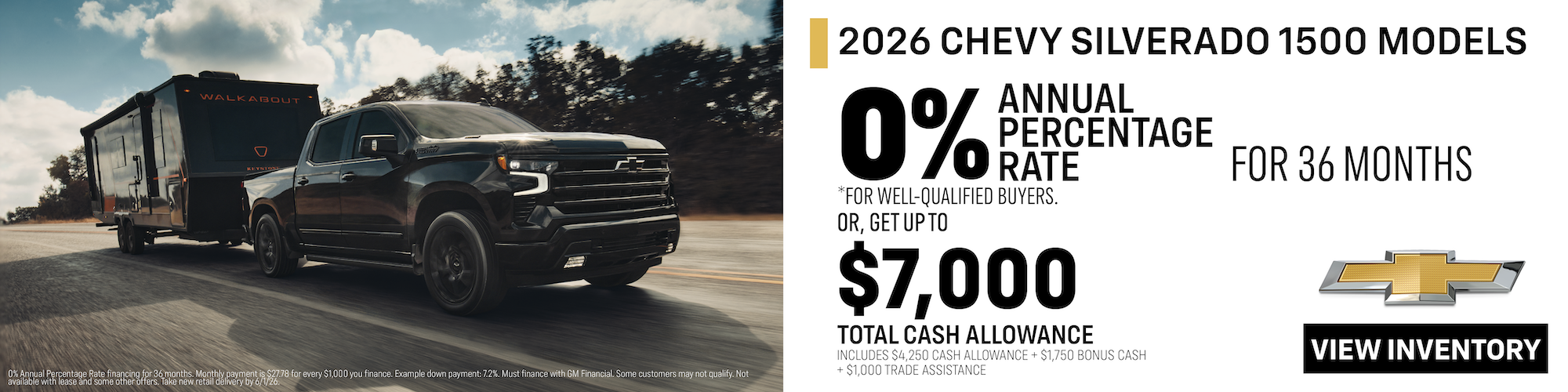 Shop Chevy Silverado Special Finance Offer