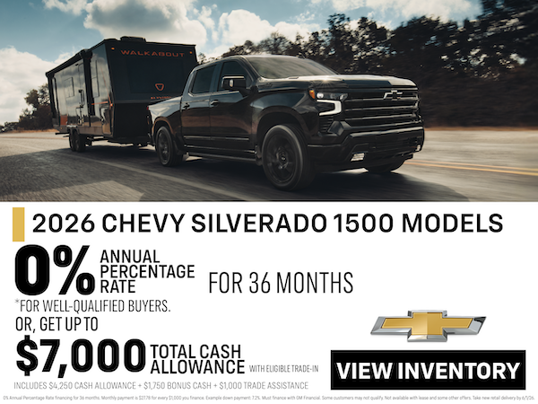 Shop Chevy Silverado Special Finance Offer