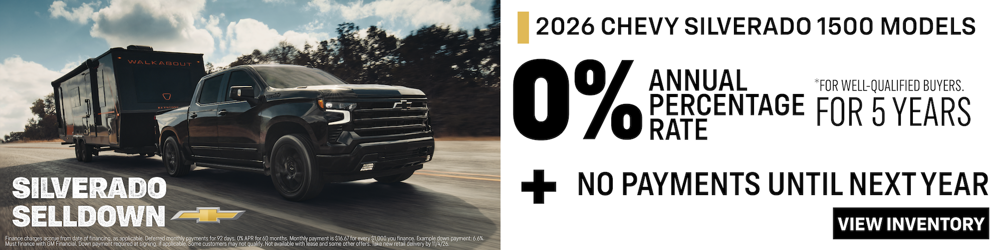 2026 Chevy Silverado Offer