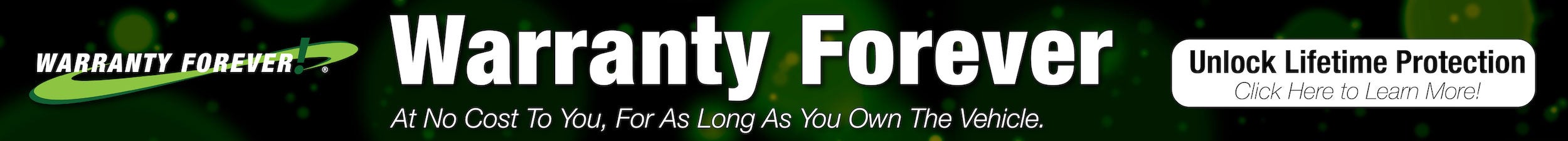 Warranty Forever at Autoworld Chevrolet